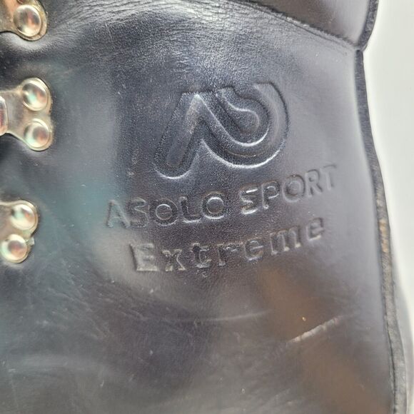 Asolo Boots Sport Extreme Cross-Country Touring Ski Mens US-8 Leather Lace ITALY - Picture 4 of 12